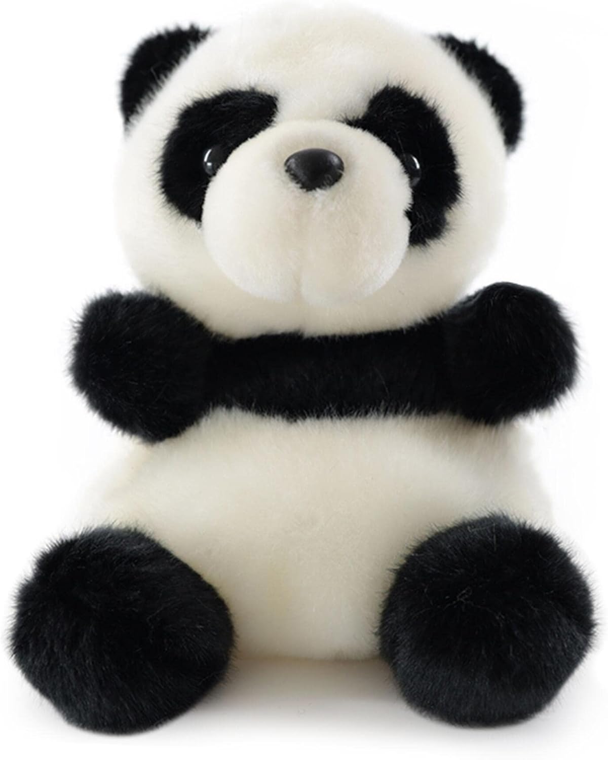 61As9t0qhnL._AC_SL1500_ Sew Butiful 8.6" Panda Stuffed Animals Plush, Cute Plushies for Animal Themed Parties Teacher Student Award, Animal Toys for Baby, Boy, Girls, Great for Nursery, Room Decor, Bed (Panda) - Image 1