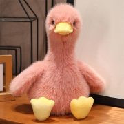 Plush Duck Stuffed Animal - Ultra Soft & Huggable Duck Toy, 13.8 Inch Cuddly Buddy for Boys & Girls, for Birthday/Valentine's Day/Christmas (Pink) - Image 3