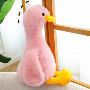 Plush Duck Stuffed Animal - Ultra Soft & Huggable Duck Toy, 13.8 Inch Cuddly Buddy for Boys & Girls, for Birthday/Valentine's Day/Christmas (Pink) - Image 4