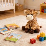 Cute Giraffe Stuffed Animal 8.5 inch Wild Realistic Plush Toys Soft Plushies Dolls Birthday Gifts for Kids Adults - Image 4