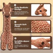 16'' Giraffe Dolls, Cute Soft Plush Toys Stuffed Animals Plushies, Gifts for Toddler, Kids, Birthday, Halloween, Christmas, Home Decor - Image 3