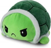 TeeTurtle Reversible Turtle Plushie 4-Inch Green Two-Sided Flip Plush Toy with Embroidered Details - Cute Mini Collectible Plush for Kids, Teens, and Adults - Image 2