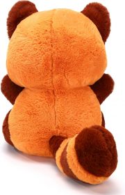 Riuhot Red Panda Stuffed Animal Cute Red Panda Plush Toy Panda Plushie Christmas Birthday Valentine's Day Gift for Girlfriend Kids Birthday 13.7" Stuffed - Image 3