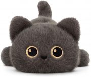 Ditucu Cute Grey Cat Plush Soft Kitten Kitty Stuffed Animal Plushies Toys Kawaii Dolls Gifts for Kids Adults 15.5 inch - Image 6
