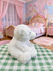 YUKOUQIAN Polar Bear Stuffed Animal Cute Plush Doll Toy 8 inch for Girls Boys Christmas (Polar Bear) - Image 3