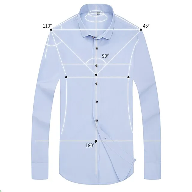 Men’s Dress Shirt Button Up Shirt Collared Shirt Light Pink Black White Long Sleeve Plain Square Neck All Seasons Wedding Work Clothing Apparel Print 6217ea3f3b185185da5c16f02238bf36