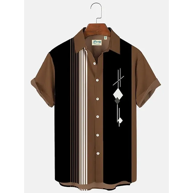 Men’s 50s Vintage Hawaiian Shirts Nautical Map Pirate Ship Skull Seersucker Wrinkle Free Easy Care Aloha Shirts 85bd6d5d211207e6e21919509aa84e03