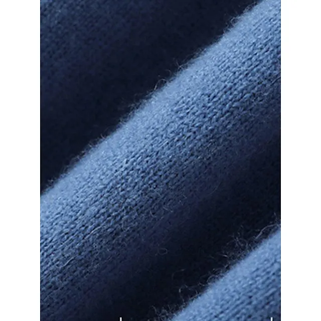 Women’s Pullover Sweater Jumper V Neck Ribbed Knit Wool Oversized Summer Fall Outdoor Daily Going out Stylish Casual Soft Long Sleeve Solid Color White Yellow Light Green S M L 4de4495796435bec6b4751039daeb72c