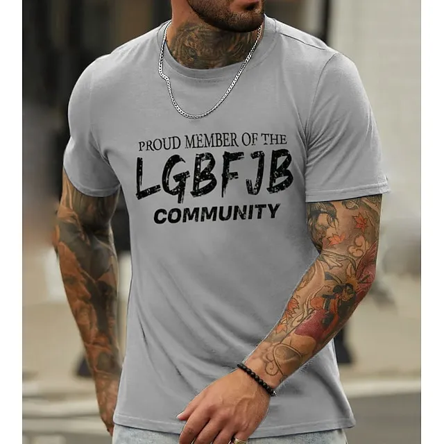 Men’s T shirt Tee Graphic Tee Casual Style Classic Style Fashion Designer Classic Shirt Letter Trump Short Sleeve Shirt Black Navy Blue Blue Outdoor Street Sport Crew Neck Summer Clothing Apparel S M 292ded53c9dfa541c4017e20c80af200