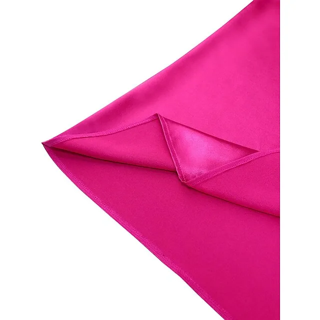 Women’s Party Dress Wedding Guest Dress Peplum Dresses Mini Dress Fuchsia Short Sleeve Pure Color Ruffle Spring Fall Winter Square Neck Fashion Winter Dress Wedding Guest Evening Party 2023 S M L XL 0c34a3514c49a19ccf32910545c29580